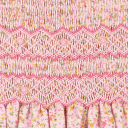 Sarah Louise-Girls Pink Smocked Dress | Childrensalon Outlet
