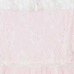 Sarah Louise-Girls Pink Tulle & Lace Dress | Childrensalon Outlet