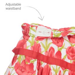 Sarah Louise-Girls Red Cotton Skirt | Childrensalon Outlet