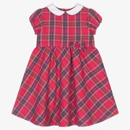 Sarah Louise-Girls Red Tartan Dress | Childrensalon Outlet