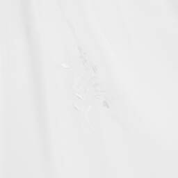 Sarah Louise-Girls White Embroidered Organza Dress | Childrensalon Outlet