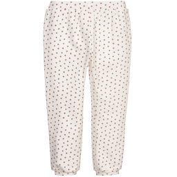 Sarah Louise-Girls White Jersey Trousers | Childrensalon Outlet