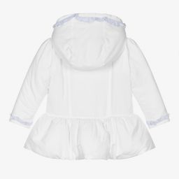 Sarah Louise-Girls White Padded Coat | Childrensalon Outlet