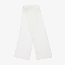 Sarah Louise-Ivory Knit Baby Hat & Scarf Set | Childrensalon Outlet