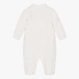 Sarah Louise-Ivory Knitted Romper | Childrensalon Outlet
