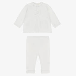 Sarah Louise-Ivory Outfit Sets-trousers Sets | Childrensalon Outlet