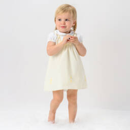 Sarah Louise-Платье с вышивкой Sunshine для маленьких девочек | Childrensalon Outlet