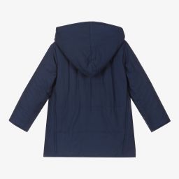 Sarah Louise-Navy Blue Padded Coat | Childrensalon Outlet