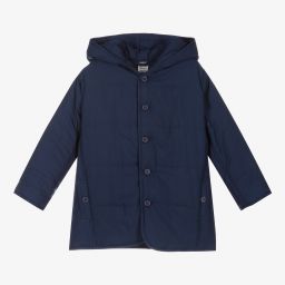 Sarah Louise-Navy Blue Padded Coat | Childrensalon Outlet