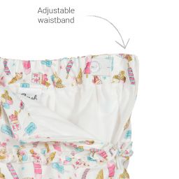 Sarah Louise-Pink Printed Skirt | Childrensalon Outlet
