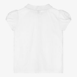 Sarah Louise-White Broderie Anglaise Blouse | Childrensalon Outlet