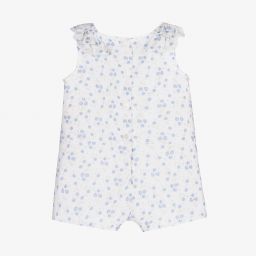 Sarah Louise-White Cotton Baby Shortie | Childrensalon Outlet