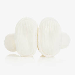 ساتيلا أوف سويدن-بوت أكريليك محبوك لون عاجي للأطفال | Childrensalon Outlet