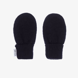 Sätila of Sweden-قفازات أكريليك محبوك لون كحلي للأطفال | Childrensalon Outlet