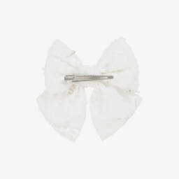 Self-Portrait-Girls Elegant Ivory Lace Clip | Childrensalon Outlet