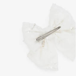 Self-Portrait-Girls Elegant Ivory Lace Clip | Childrensalon Outlet