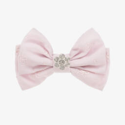 Self-Portrait-Girls Lavender Floral Bow Clip | Childrensalon Outlet