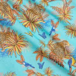 Selini Action-Blue Leopard Print Dress | Childrensalon Outlet