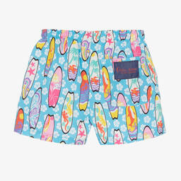 Selini Action-Голубые плавки-шорты с досками для серфинга | Childrensalon Outlet