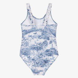 Selini Action-Голубой купальник из туали | Childrensalon Outlet