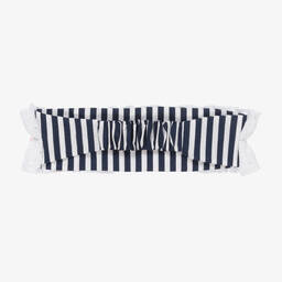 Selini Action-Girls Blue & White Stripe Headband | Childrensalon Outlet