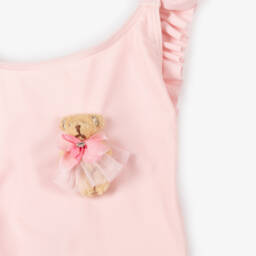 Selini Action-Girls Blush Bear Adorned Swimsuit | Childrensalon Outlet