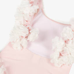 Selini Action-Girls Pale Pink Floral Swimwear | Childrensalon Outlet