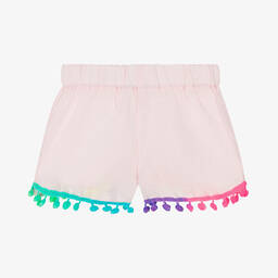 Selini Action-شورت قطن-بوم بوم لون زهري للبنات | Childrensalon Outlet