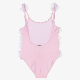 Selini Action-Girls Pink Floral Swimsuit | Childrensalon Outlet