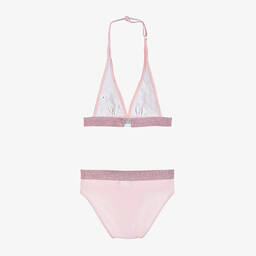 Selini Action-Girls Pink Glitter Star Bikini | Childrensalon Outlet