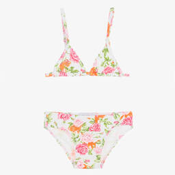 Selini Action-Girls White Floral Bikini | Childrensalon Outlet