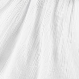 Selini Action-Girls White & Pink Butterflies Cotton Dress | Childrensalon Outlet