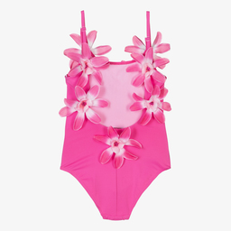 Selini Action-Розовый купальник с цветами | Childrensalon Outlet