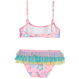 Selini Action-Розовое бикини с принтом в виде единорогов | Childrensalon Outlet