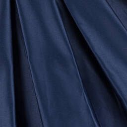 Sevva-Элегантное синее атласное платье для девочек | Childrensalon Outlet