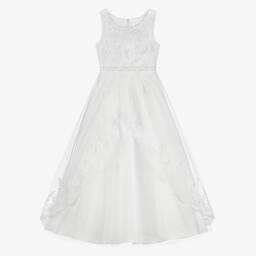 Sevva-Элегантное атласное платье из тюля для девочек | Childrensalon Outlet