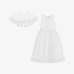 Sevva-Элегантный белый комплект из тюля для девочек | Childrensalon Outlet