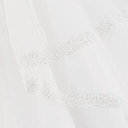 Sevva-فستان تول بكسرات لون عاجي | Childrensalon Outlet