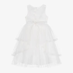 Sevva-فستان تول بكسرات لون عاجي | Childrensalon Outlet