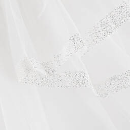 Sevva-Girls Ivory Tulle Pleated Dress | Childrensalon Outlet