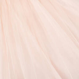 Sevva-Розовый атласный и тюлевый ансамбль для девочек | Childrensalon Outlet