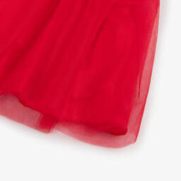 Sevva-Платье из алого тюля с блестками для девочек | Childrensalon Outlet