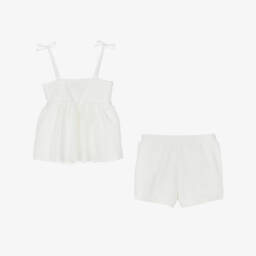 Shade Critters-طقم شاطئي دانتيل عاجي للبنات | Childrensalon Outlet