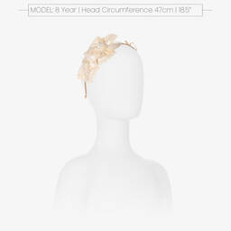 Sienna Likes To Party-Кремовый ободок с цветами | Childrensalon Outlet