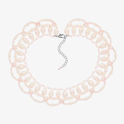 Sienna Likes To Party-Розовое ожерелье из искусственного жемчуга для девочек | Childrensalon Outlet