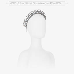 Sienna Likes To Party-Серебристый ободок с жемчужинами | Childrensalon Outlet