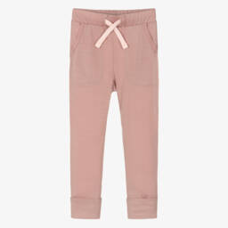 Smalls Merino-Girls Pink ZQ Merino Wool Slim Trousers | Childrensalon Outlet