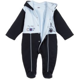 Sofija-Baby Boys Cotton Pramsuit | Childrensalon Outlet