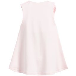 Sofija-Baby Girls Pink Cotton Dress | Childrensalon Outlet