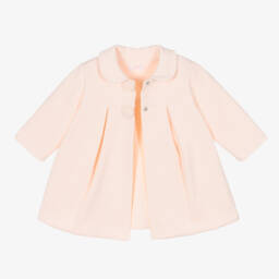 Sofija-Розовое хлопковое пальто для девочек | Childrensalon Outlet